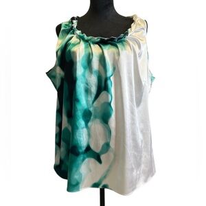 Tahari woman sleeveless blouse size 2X